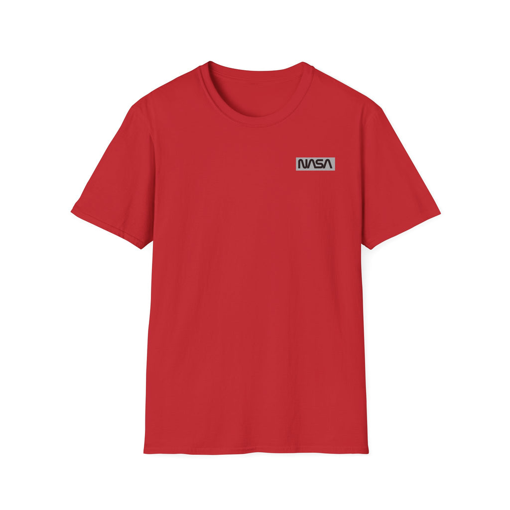 NASA Minimal Logo T-Shirt — Small Chest Emblem Space Tee