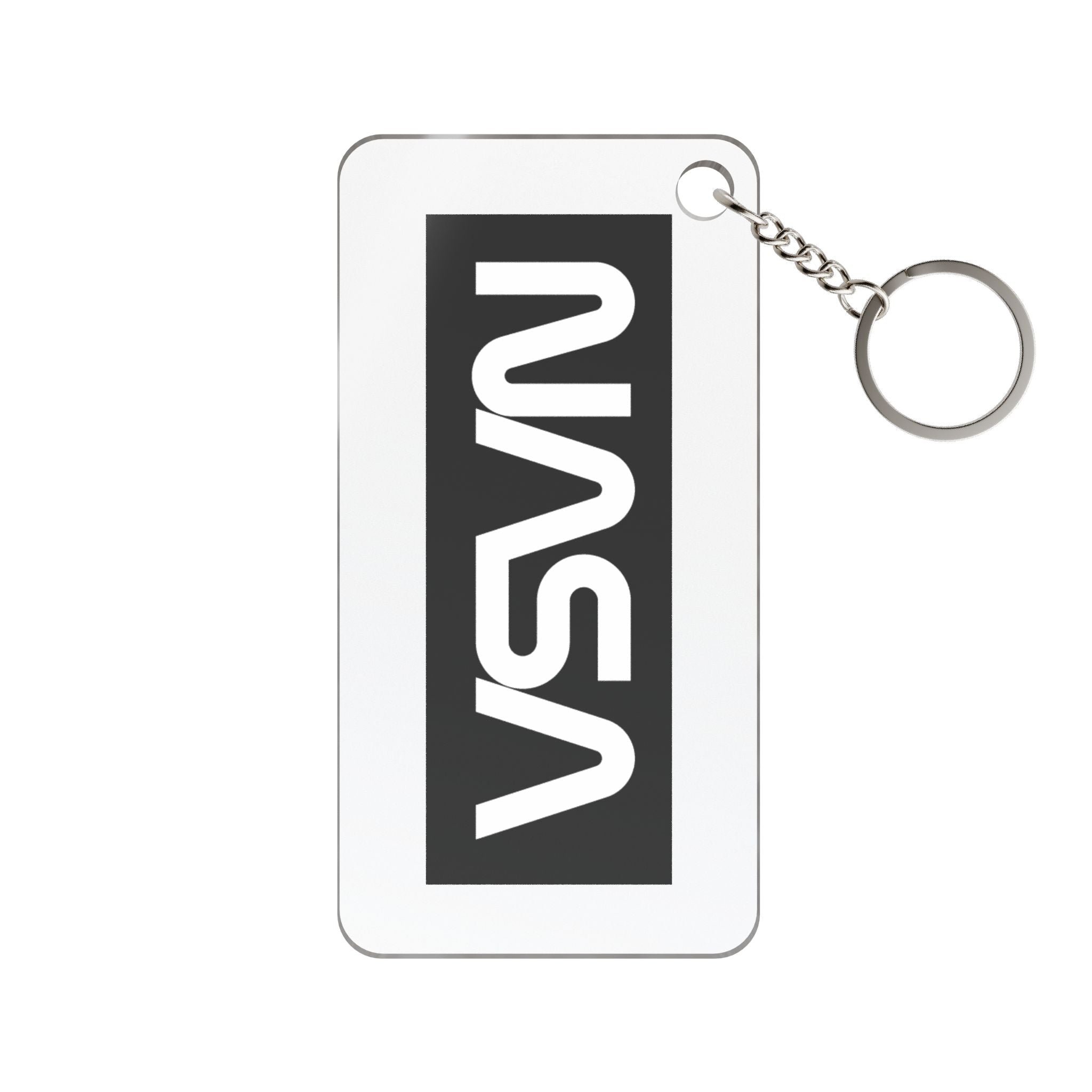 Single-Sided Printed Keychain Charm