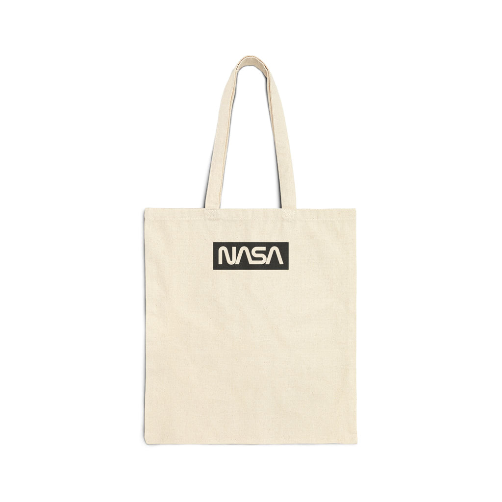 NASA Logo Tote Bag — Cotton Canvas Eco Shopper