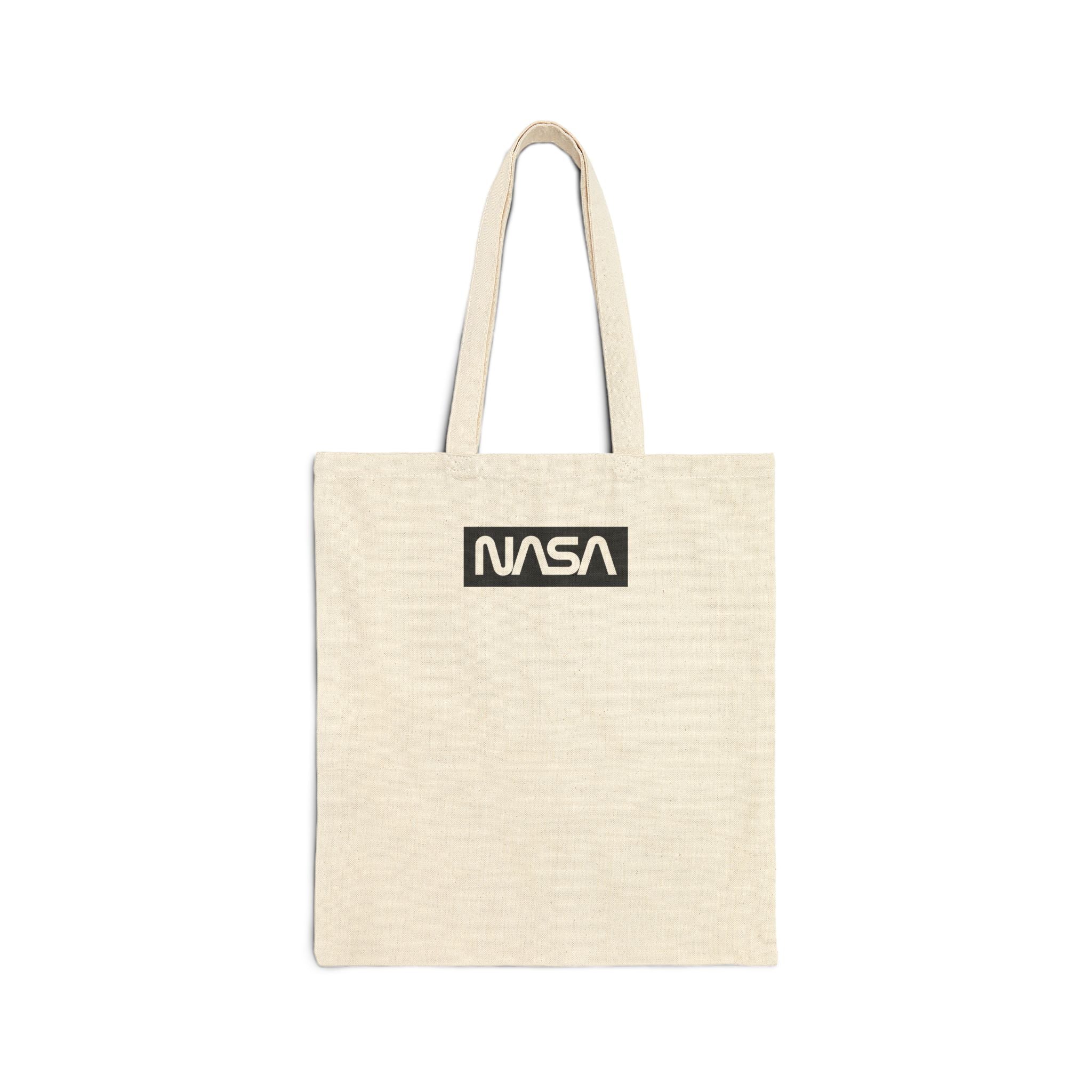 NASA Logo Tote Bag — Cotton Canvas Eco Shopper