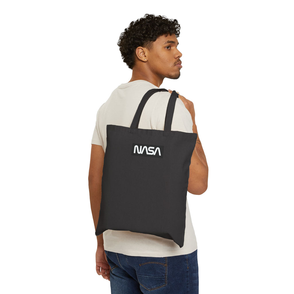 NASA Logo Tote Bag — Cotton Canvas Eco Shopper