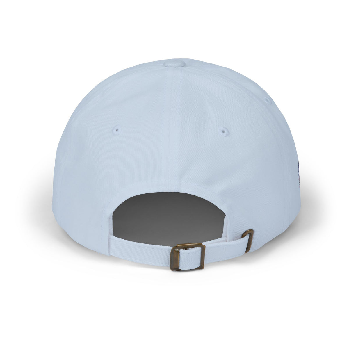 Classic Dad Cap – Minimal Embroidered White Baseball Hat