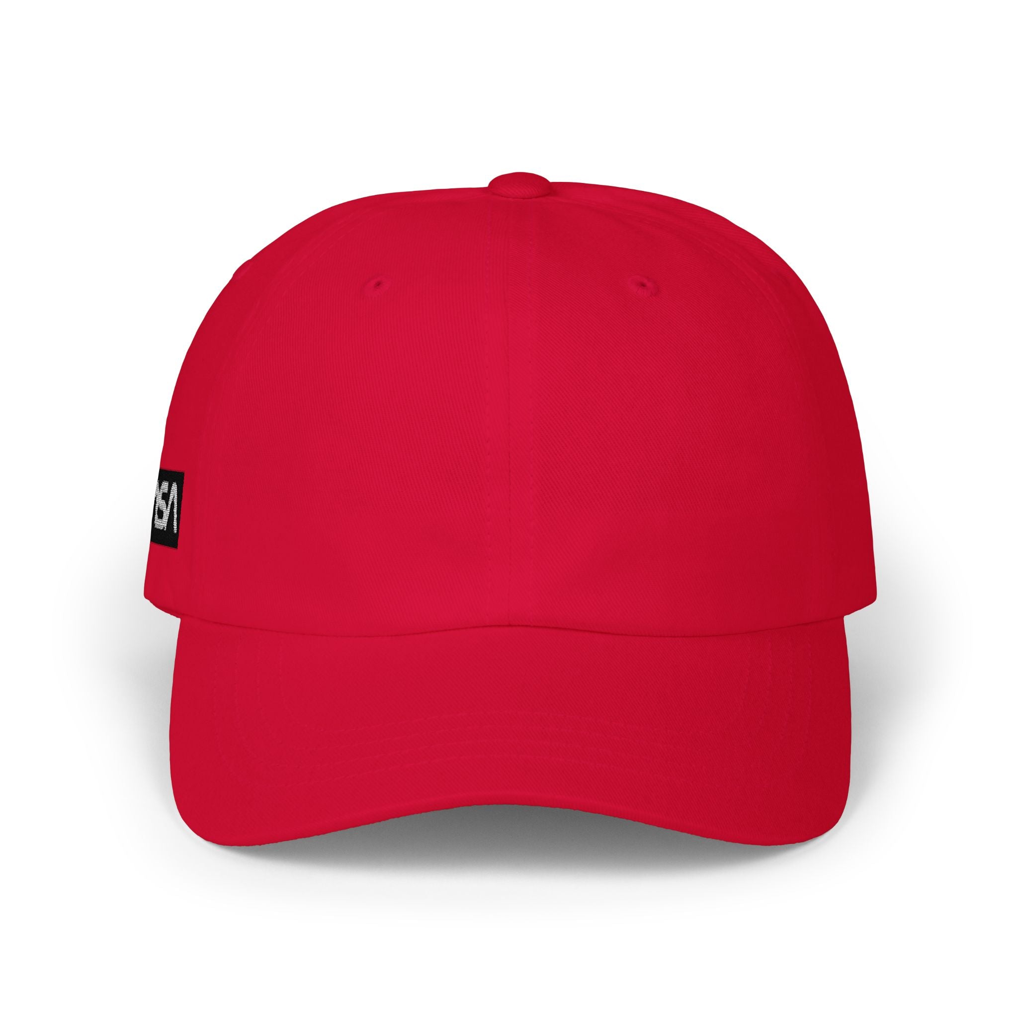 Classic Dad Cap – Minimal White Baseball Hat
