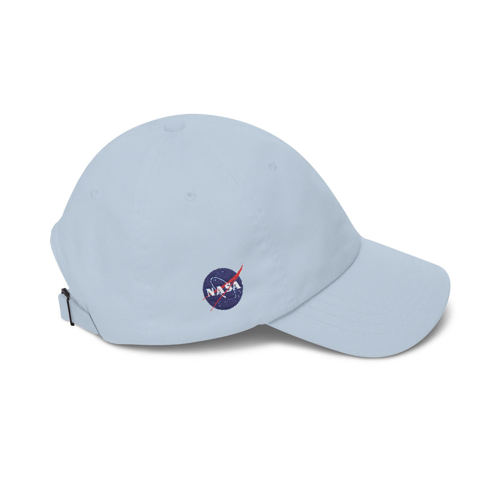 Classic Dad Cap – Minimal Embroidered White Baseball Hat