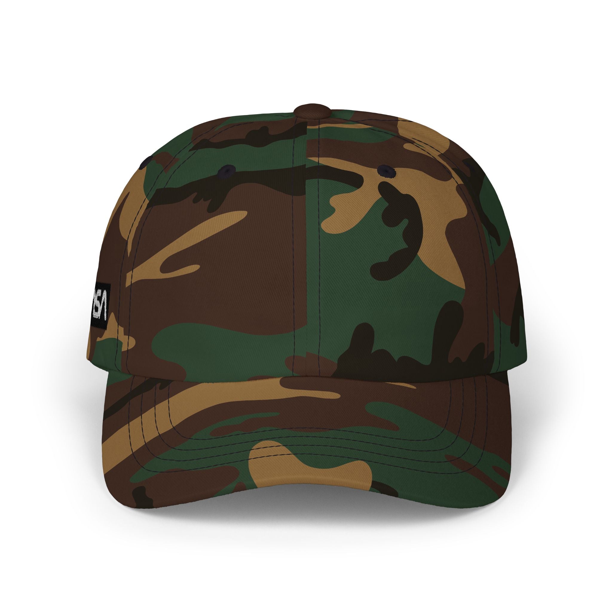 Classic Dad Cap – Minimal White Baseball Hat
