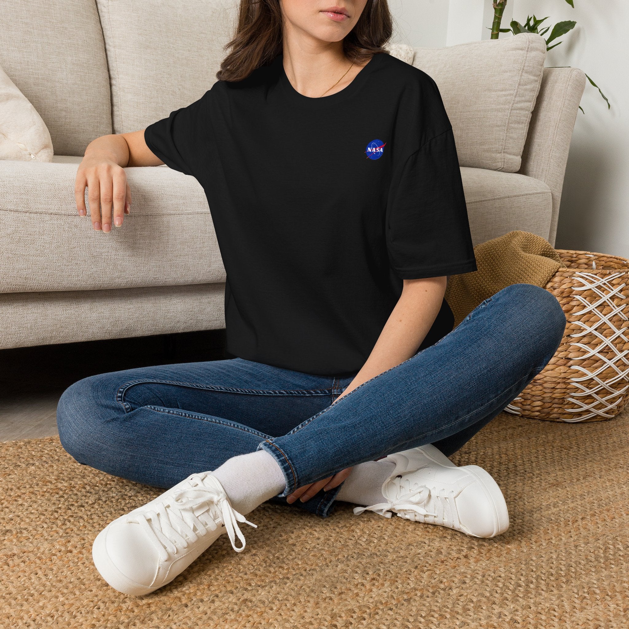 NASA Logo T-Shirt — Minimal Retro Space Graphic Tee