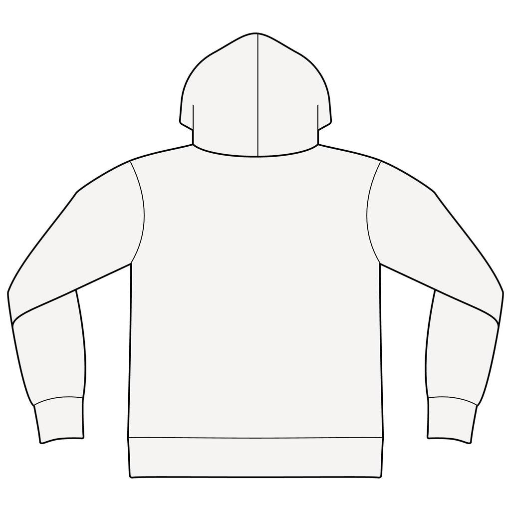 Full-Zip Hoodie with Minimal Nature Patch — Earth Tones, Casual Zip-Up Sweatshirt