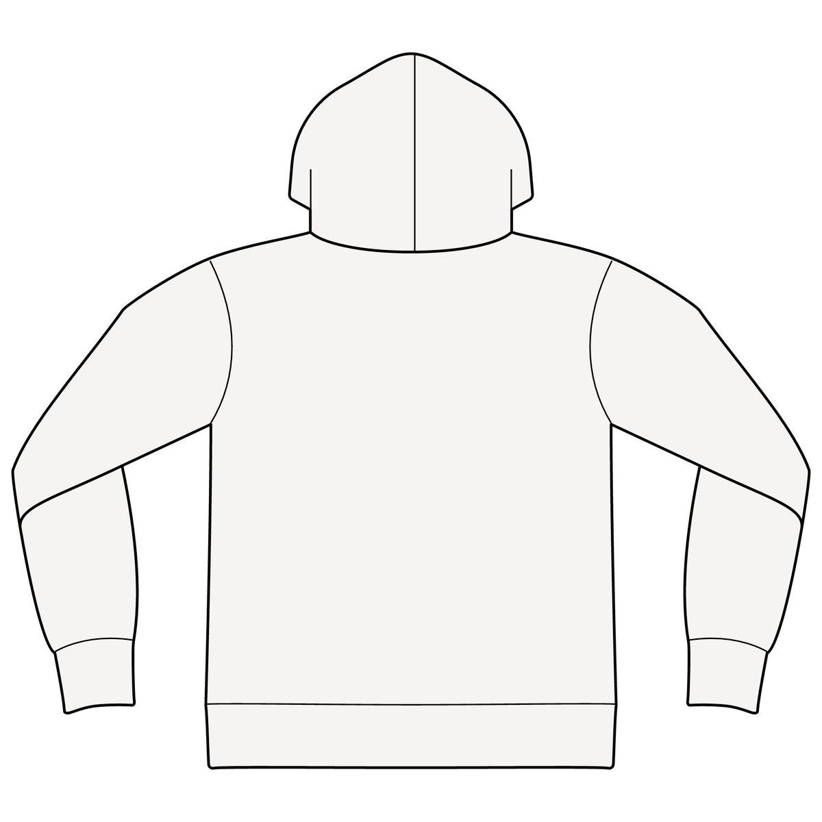 Full-Zip Hoodie with Minimal Nature Patch — Earth Tones, Casual Zip-Up Sweatshirt