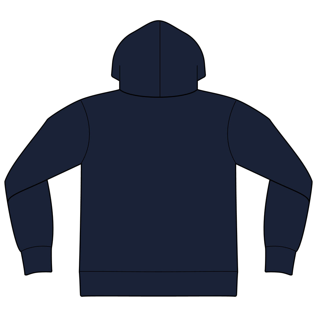Full-Zip Hoodie with Minimal Nature Patch — Earth Tones, Casual Zip-Up Sweatshirt