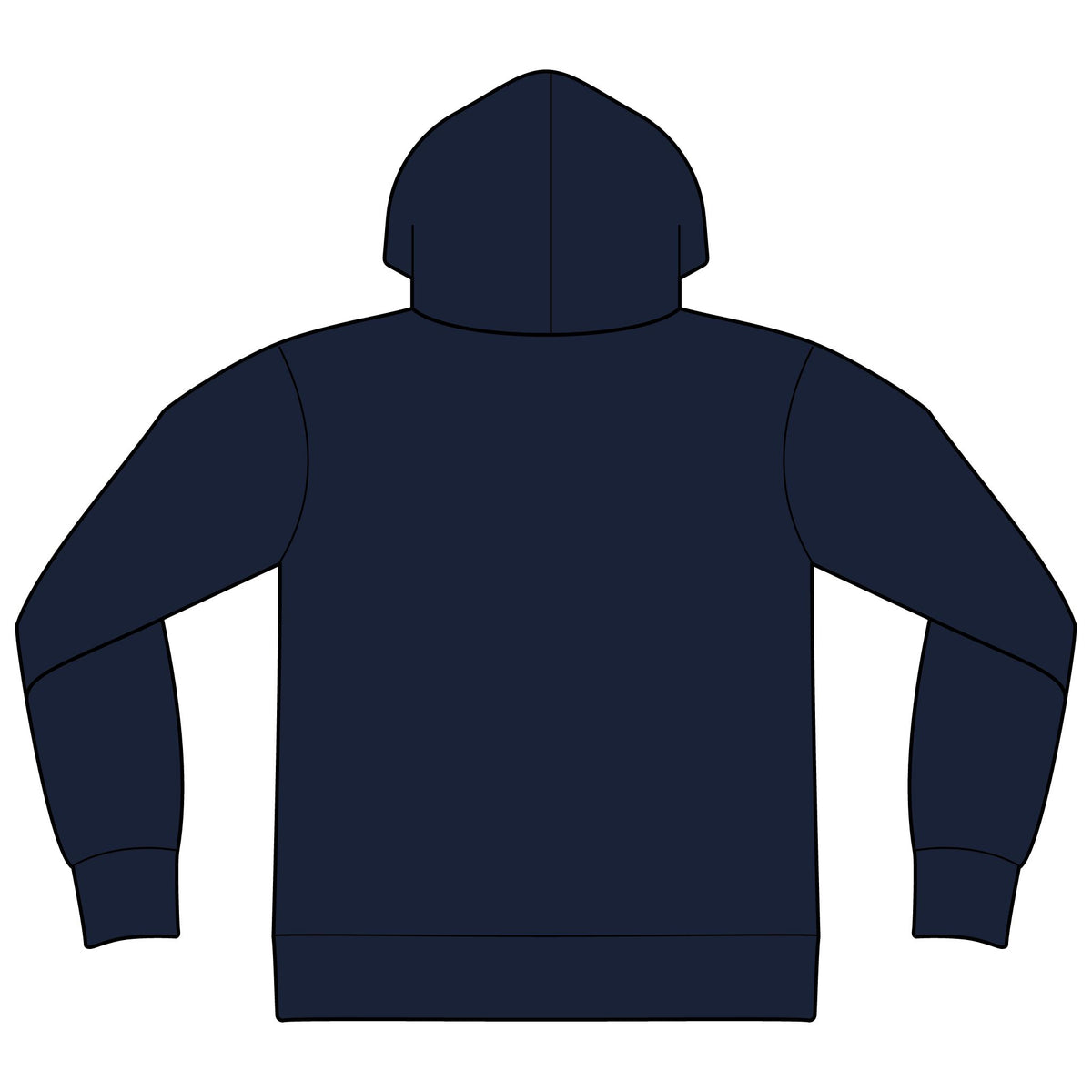 Full-Zip Hoodie with Minimal Nature Patch — Earth Tones, Casual Zip-Up Sweatshirt