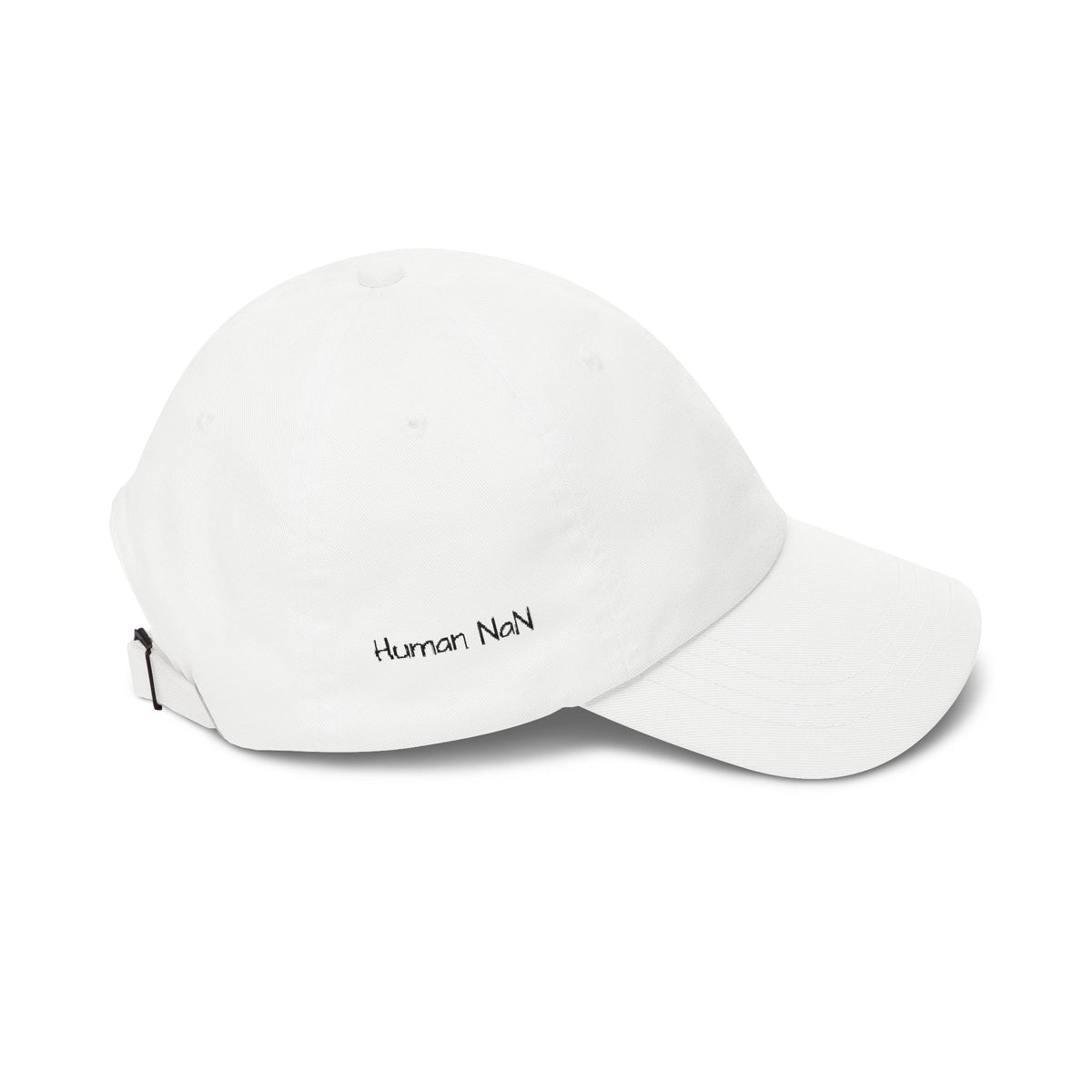 Dad Cap — Classic Minimalist White Baseball Hat