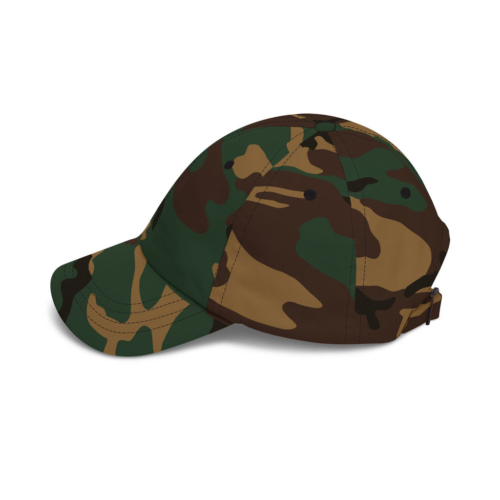 Classic Dad Cap – Minimal White Baseball Hat