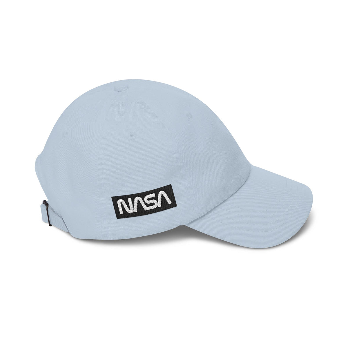 Classic Dad Cap – Minimal White Baseball Hat