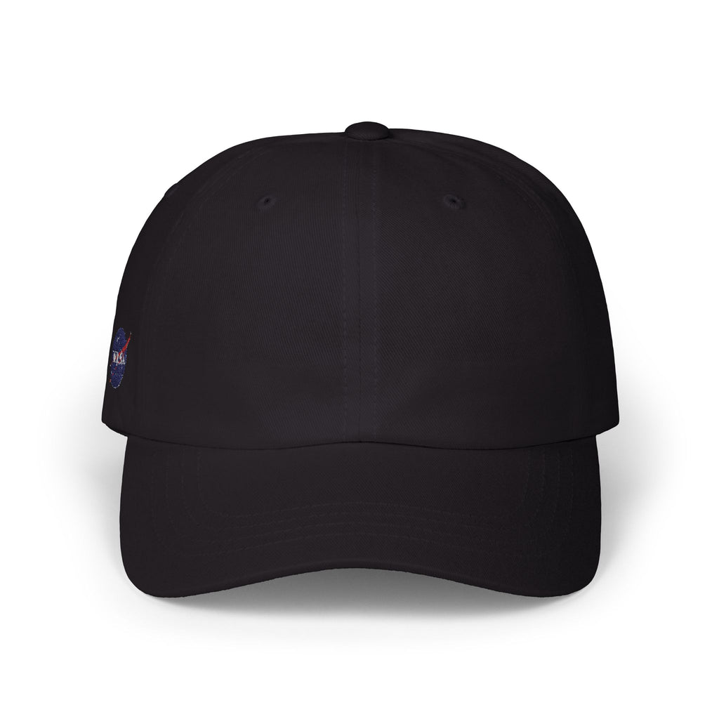 Classic Dad Cap – Minimal Embroidered White Baseball Hat