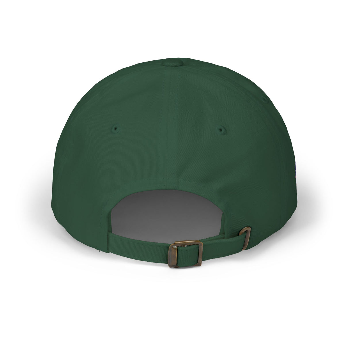 Classic Dad Cap – Minimal Embroidered White Baseball Hat