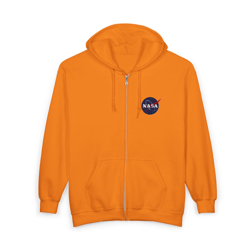 NASA Logo Full-Zip Hoodie — Classic Space Jacket