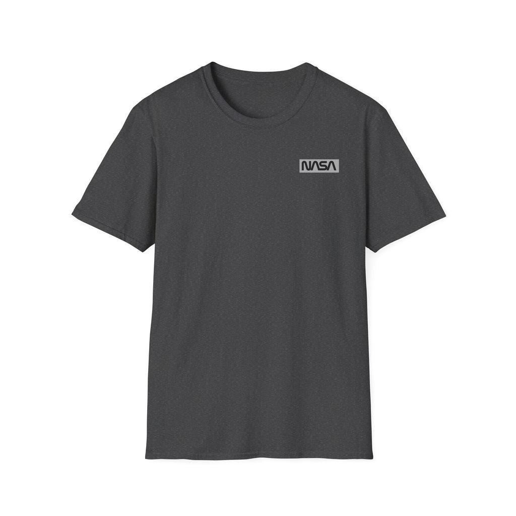 NASA Minimal Logo T-Shirt — Small Chest Emblem Space Tee