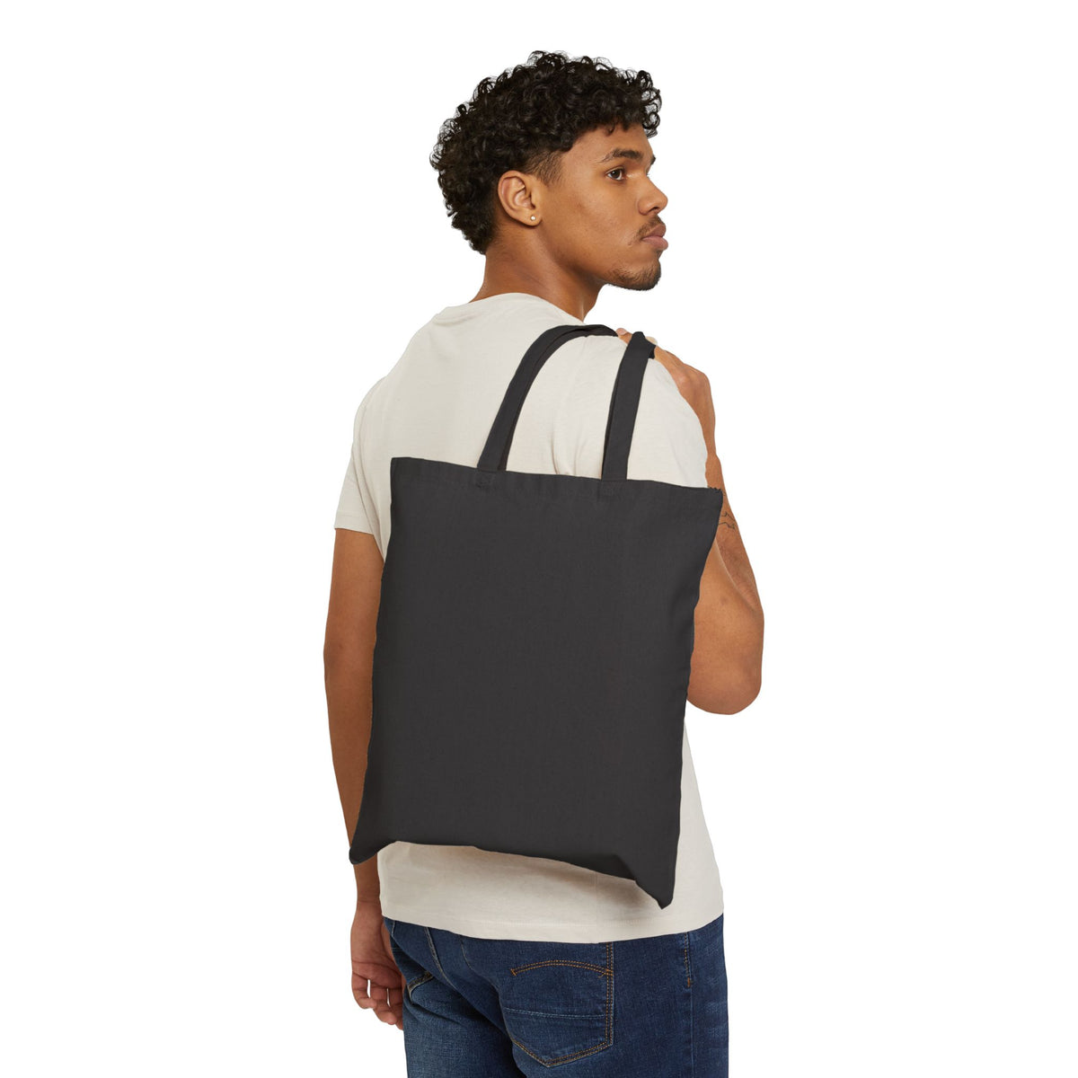 NASA Logo Tote Bag — Cotton Canvas Eco Shopper