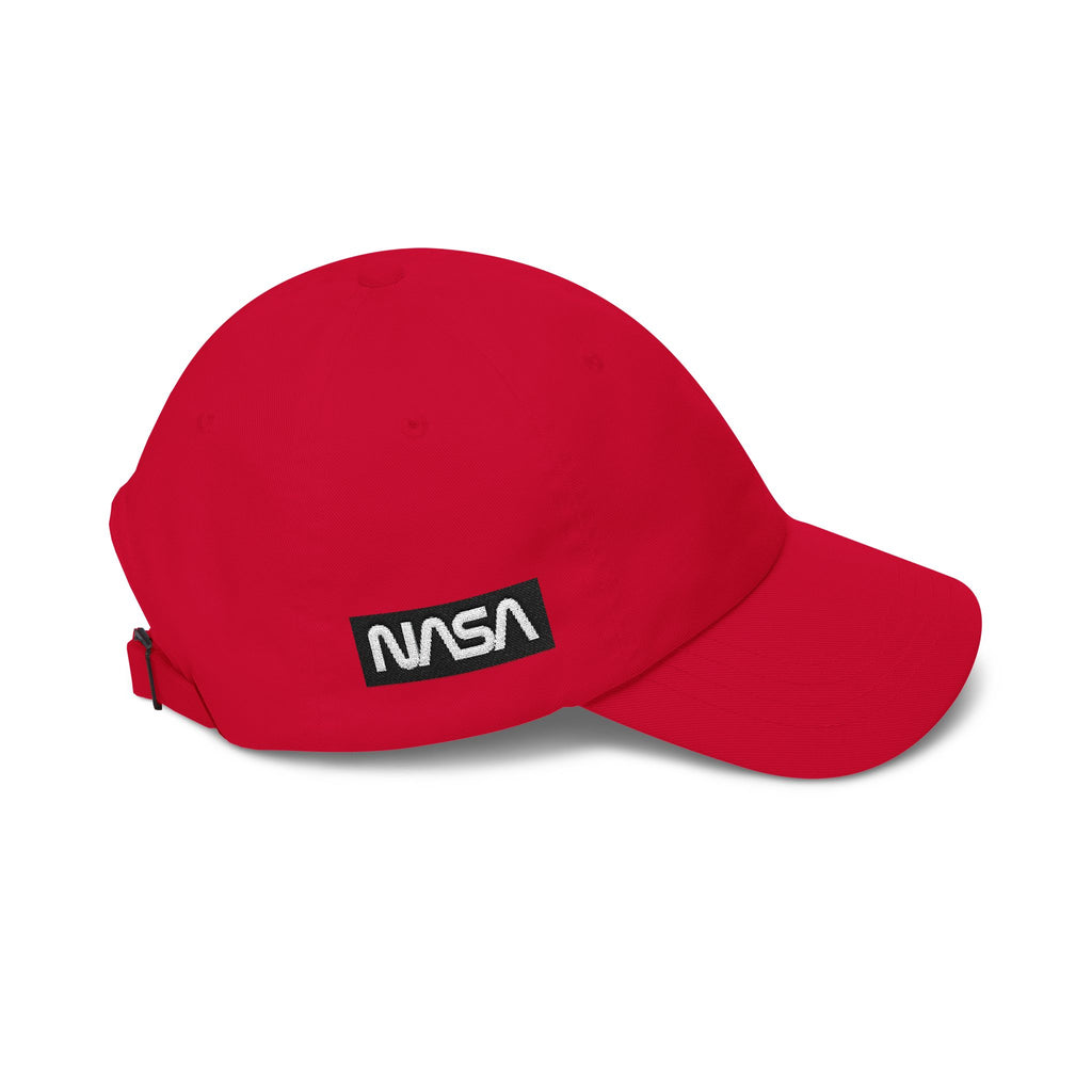Classic Dad Cap – Minimal White Baseball Hat