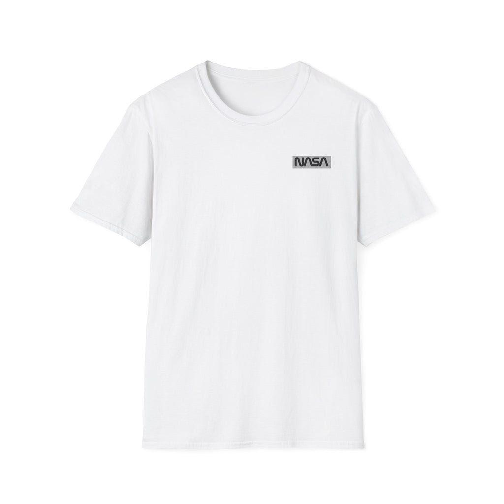 NASA Minimal Logo T-Shirt — Small Chest Emblem Space Tee