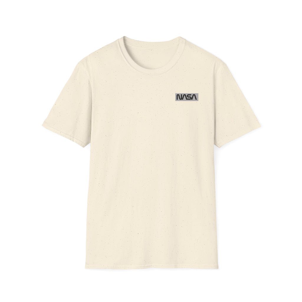 NASA Minimal Logo T-Shirt — Small Chest Emblem Space Tee