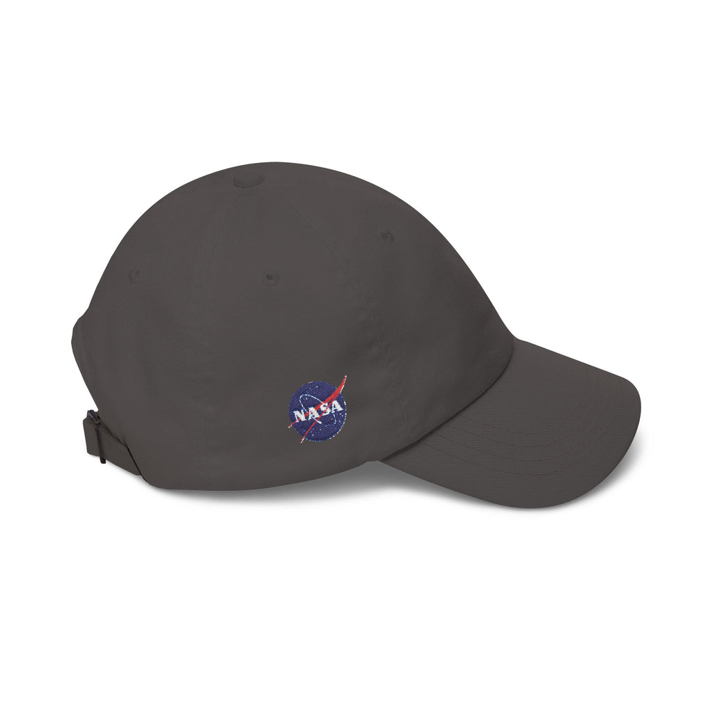 Classic Dad Cap – Minimal Embroidered White Baseball Hat