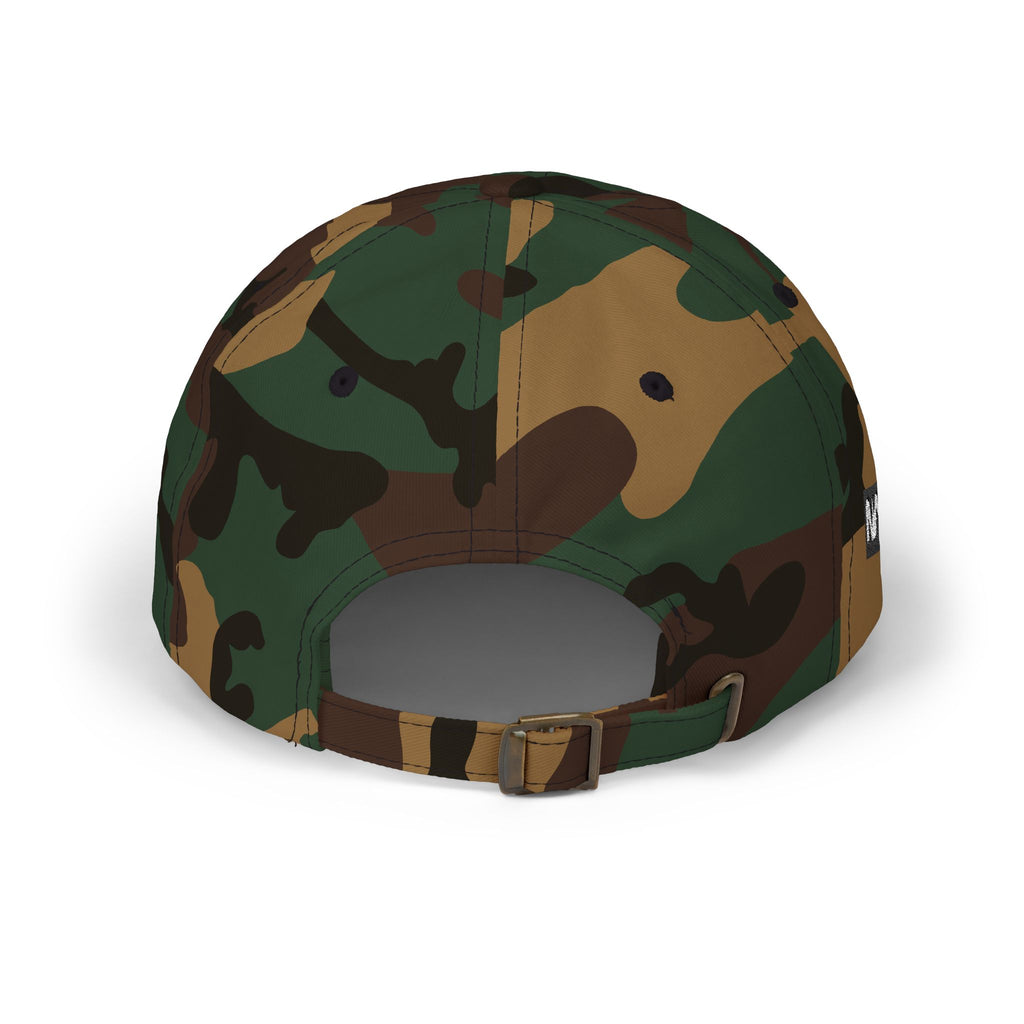 Classic Dad Cap – Minimal White Baseball Hat