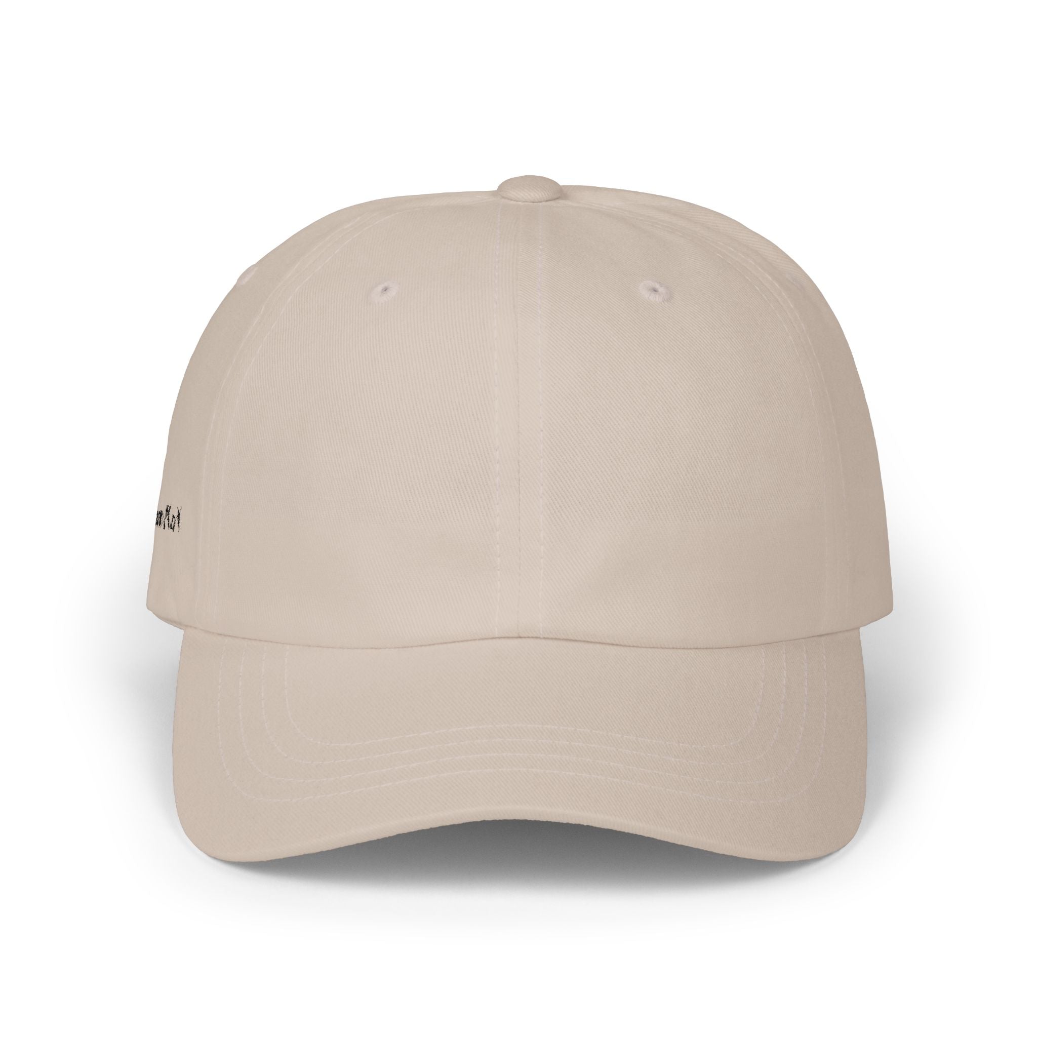 Dad Cap — Classic Minimalist White Baseball Hat