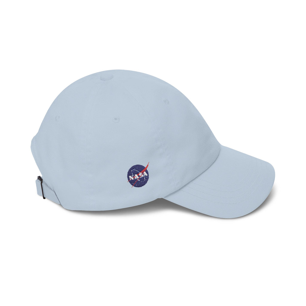 Classic Dad Cap – Minimal Embroidered White Baseball Hat