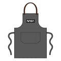 NASA Logo Full-Length Bib Apron — Men’s & Women’s Kitchen Chef Apron