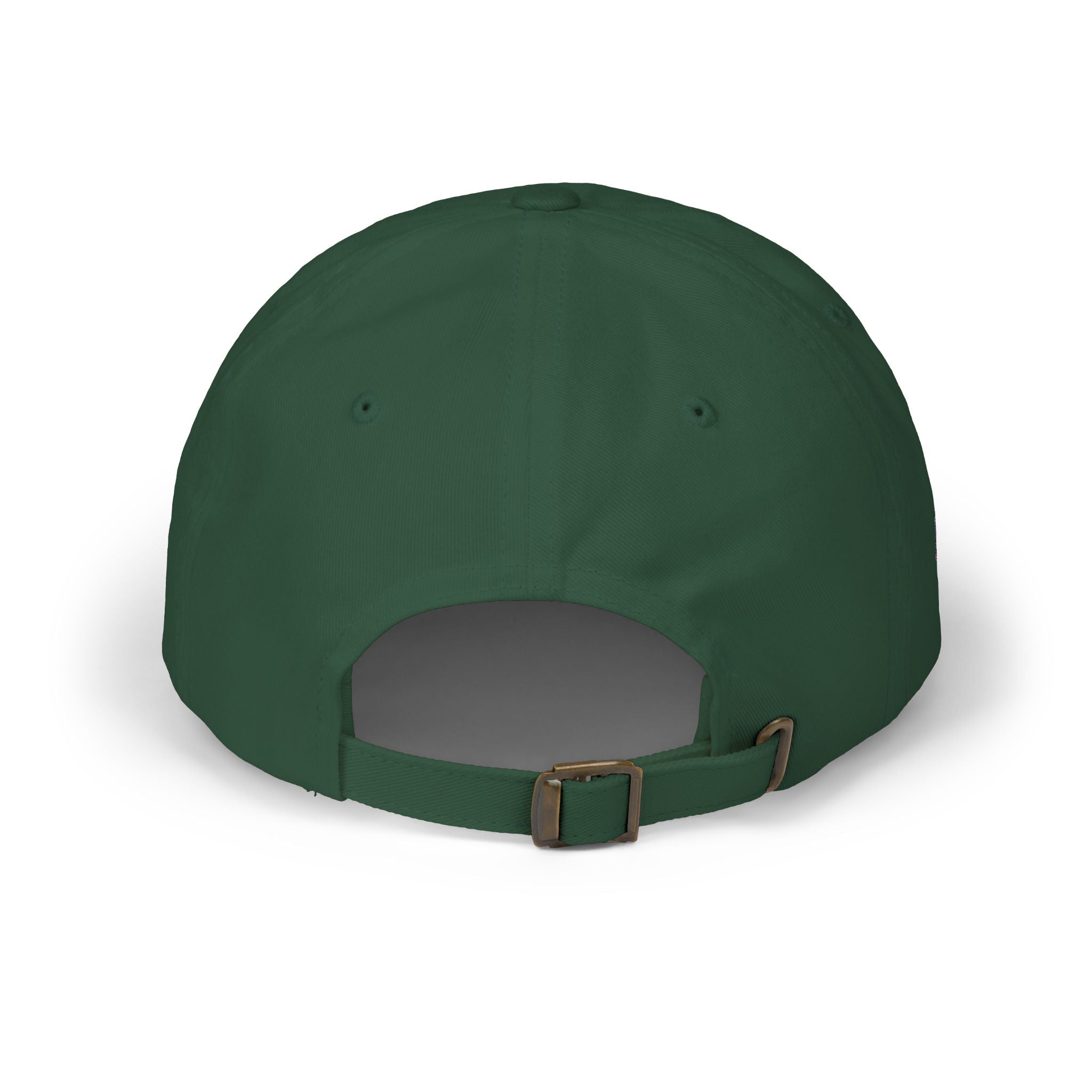 Classic Dad Cap – Minimal Embroidered White Baseball Hat