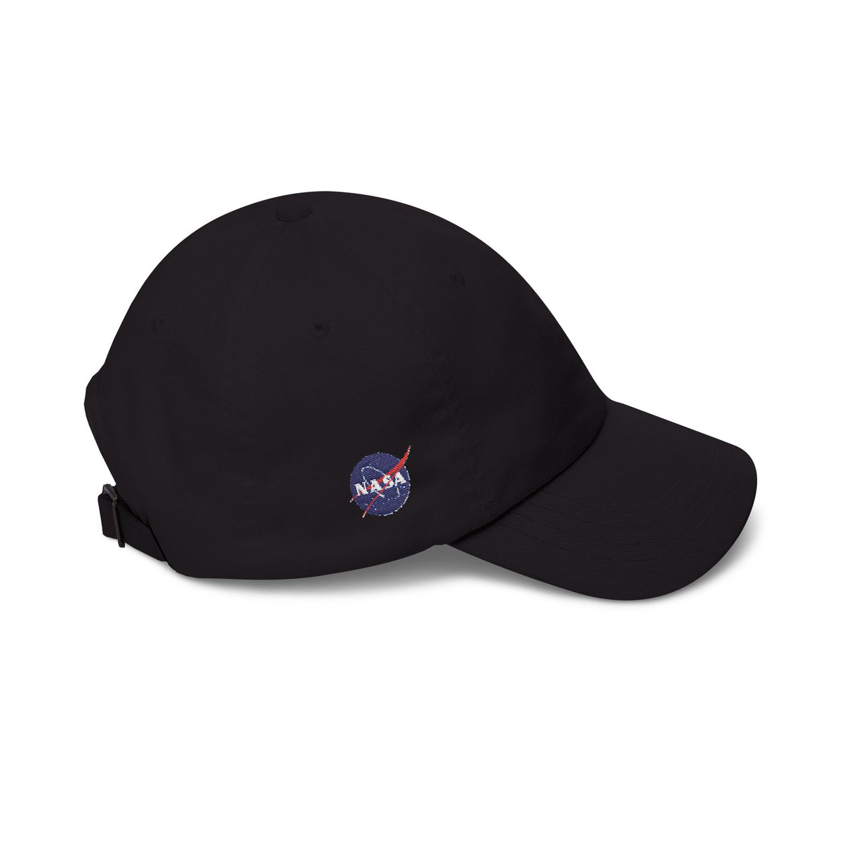 Classic Dad Cap – Minimal Embroidered White Baseball Hat