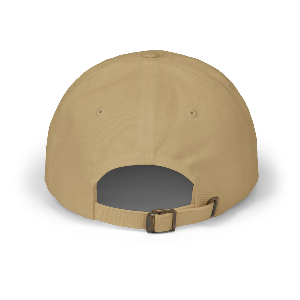 Classic Dad Cap – Minimal Embroidered White Baseball Hat