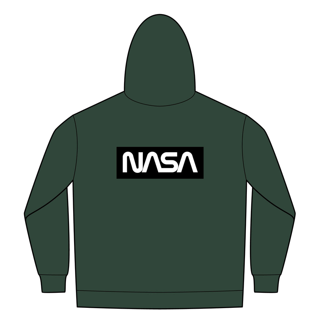 Santa Barbara Zip Hoodie – Minimal Chest Logo Hooded Jacket