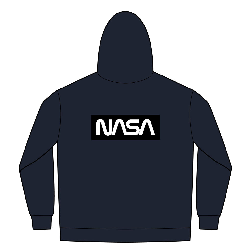 Santa Barbara Zip Hoodie – Minimal Chest Logo Hooded Jacket