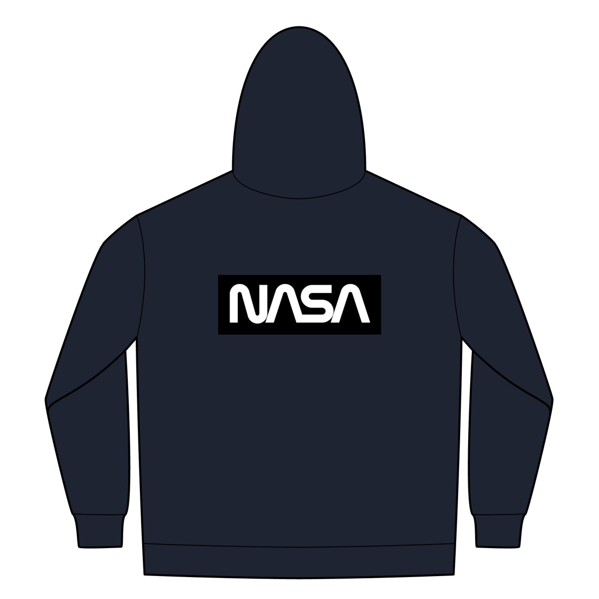 Santa Barbara Zip Hoodie – Minimal Chest Logo Hooded Jacket