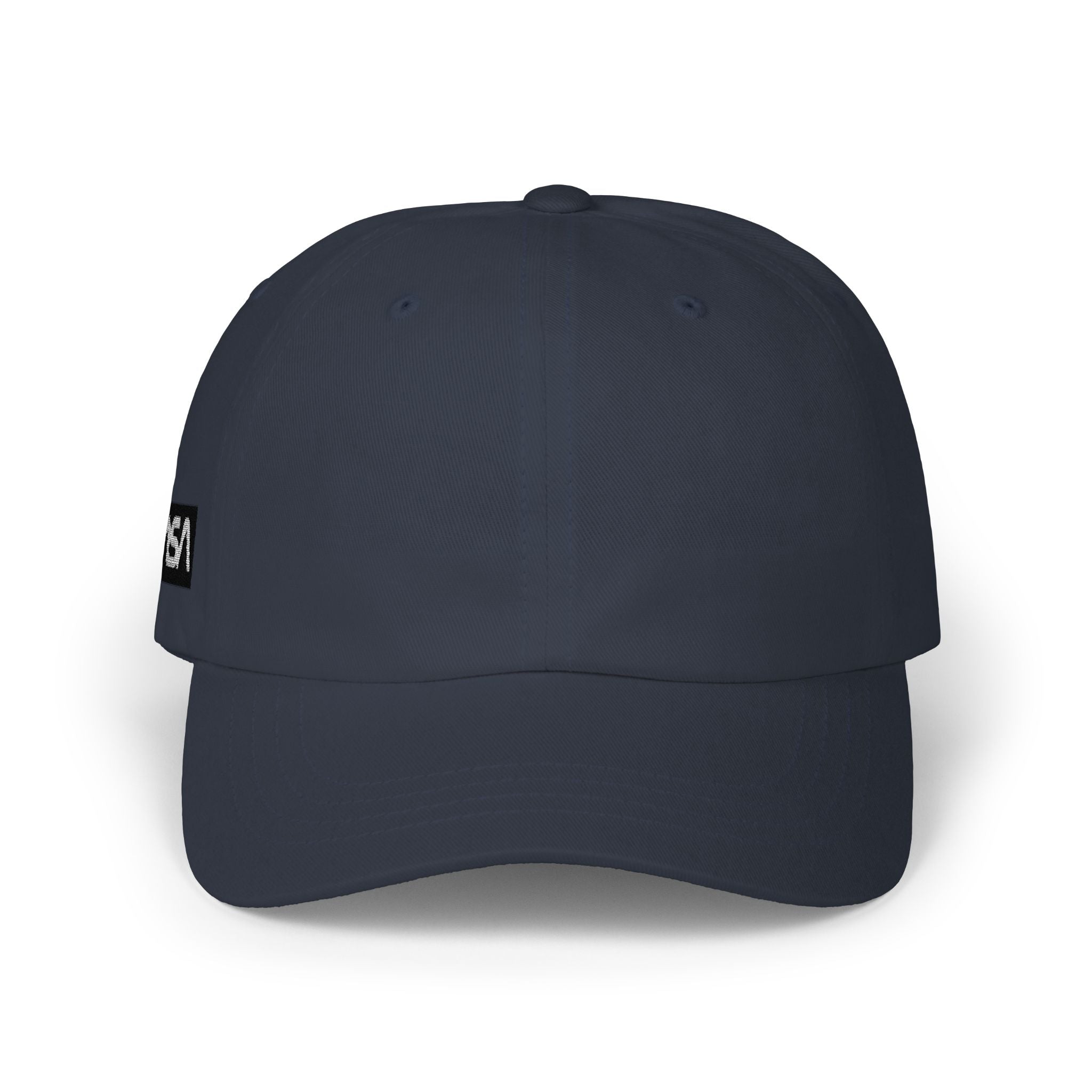 Classic Dad Cap – Minimal White Baseball Hat