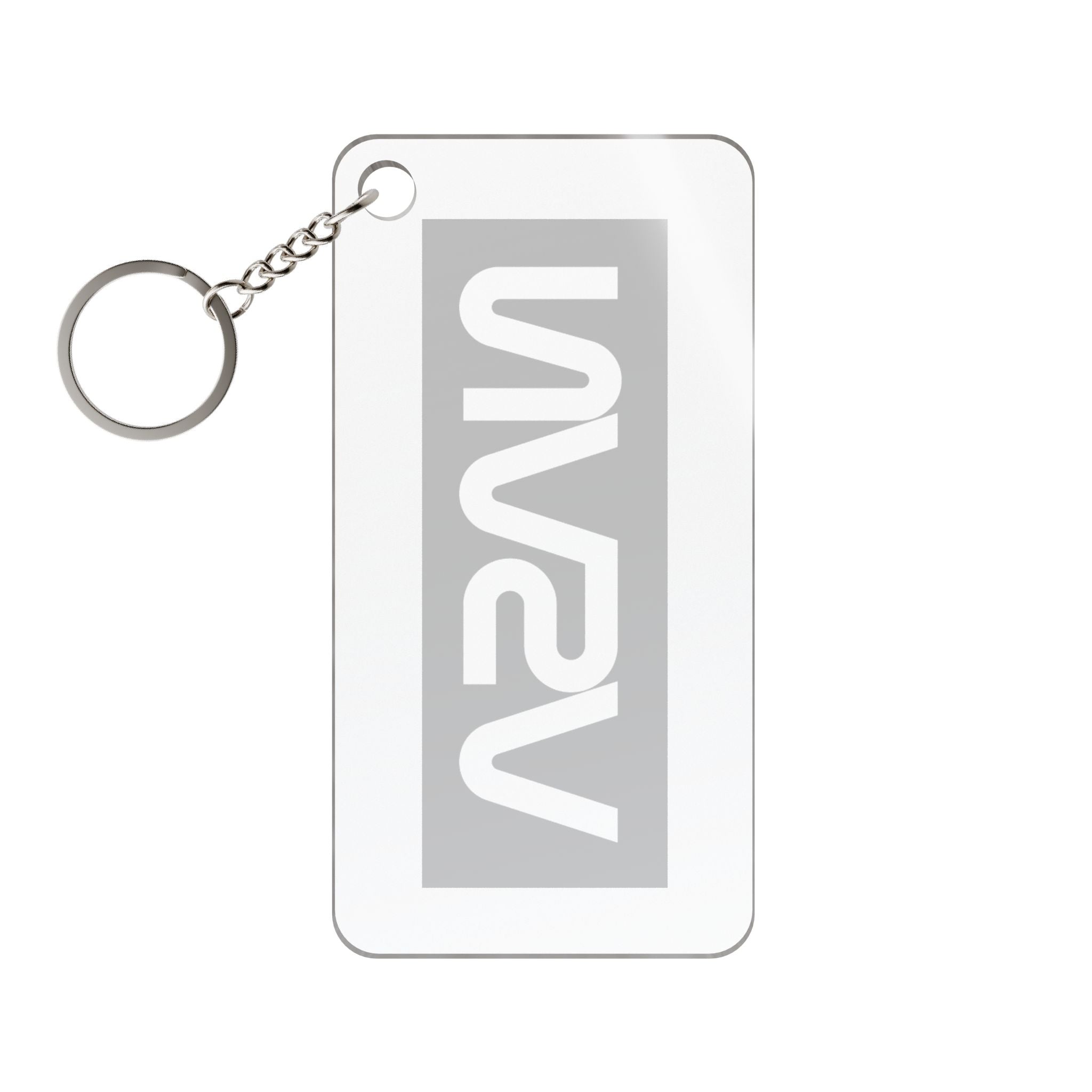 Single-Sided Printed Keychain Charm