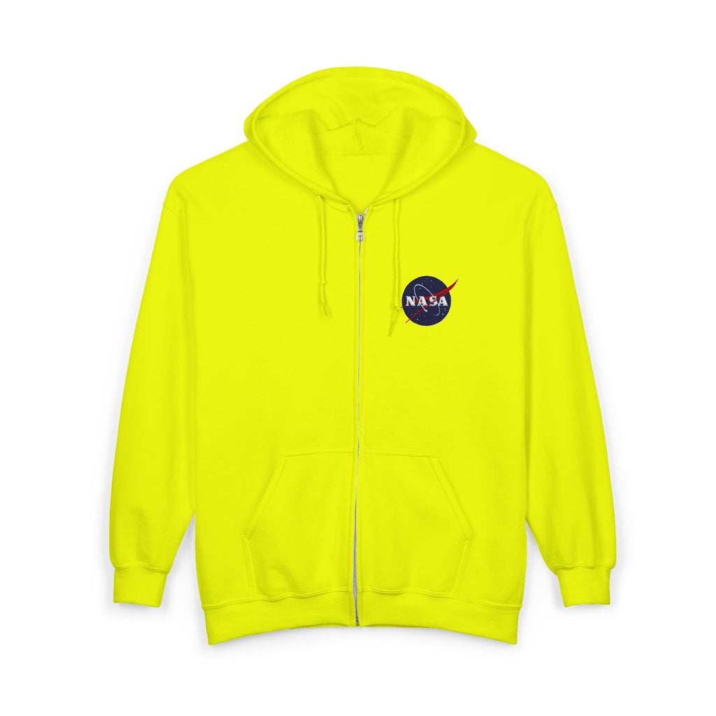 NASA Logo Full-Zip Hoodie — Classic Space Jacket