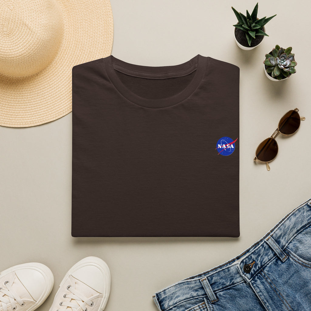 NASA Logo T-Shirt — Minimal Retro Space Graphic Tee