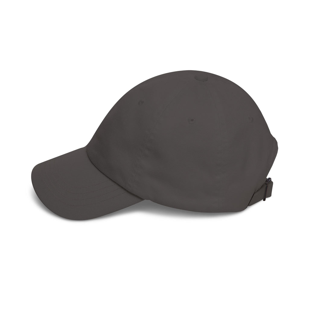 Classic Dad Cap – Minimal Embroidered White Baseball Hat